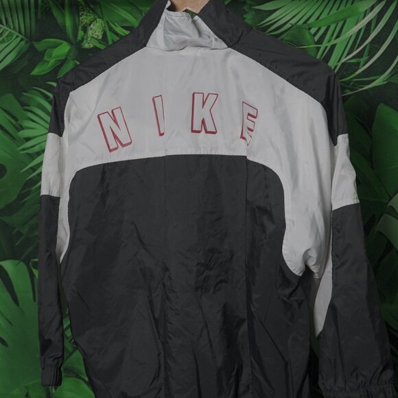 VINTAGE 90'S NIKE WINDBREAKER ZIP UP SPRING JACKET BOYS MEDIUM - Picture 12 of 14